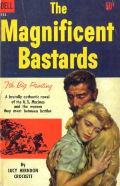 Dell Books - The Magnificent Bastards - Lucy Herndon Crockett