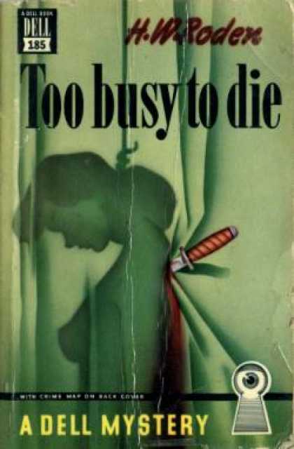 Dell Books - Too Busy To Die - H. W. Roden