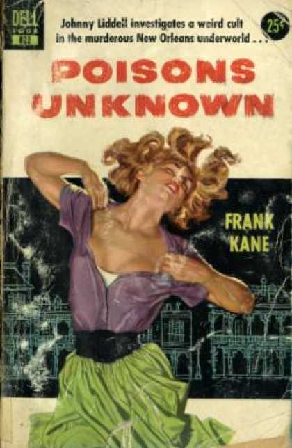 Dell Books - Poisons Unknown - Frank Kane