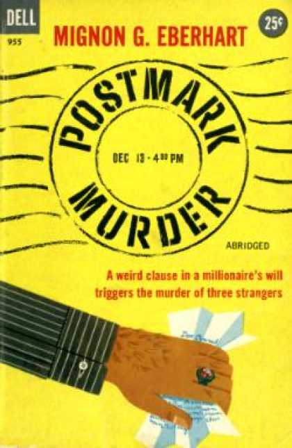 Dell Books - Postmark Murder ([dell Books 25 Cent Series) - Mignon G Eberhart