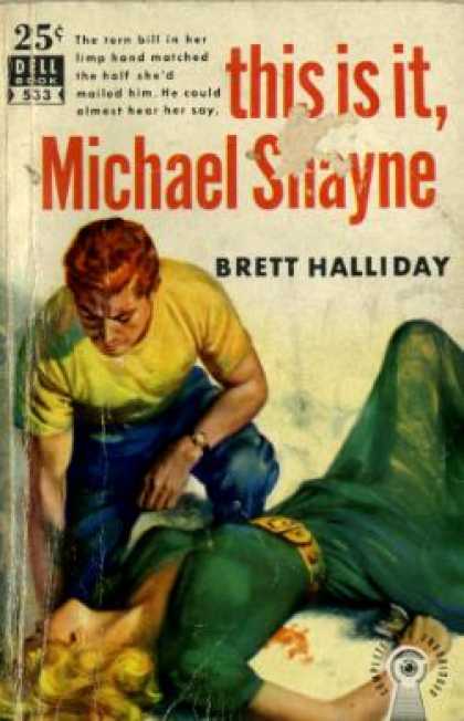 Dell Books - This Is It, Michael Shayne - Brett Halliday