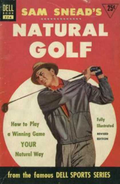 Dell Books - Sam Snead's Natural Golf - Tom Shehan