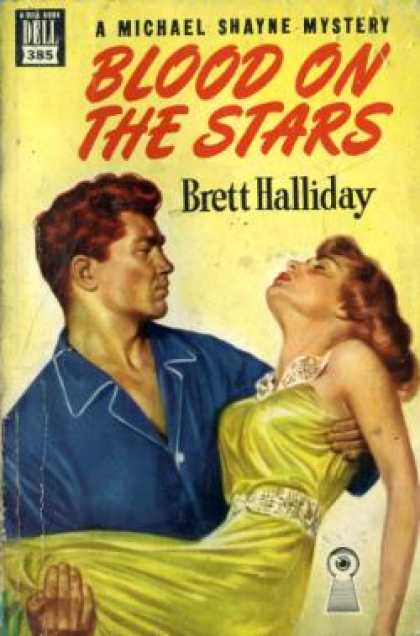 Dell Books - Blood On the Stars - Brett Halliday