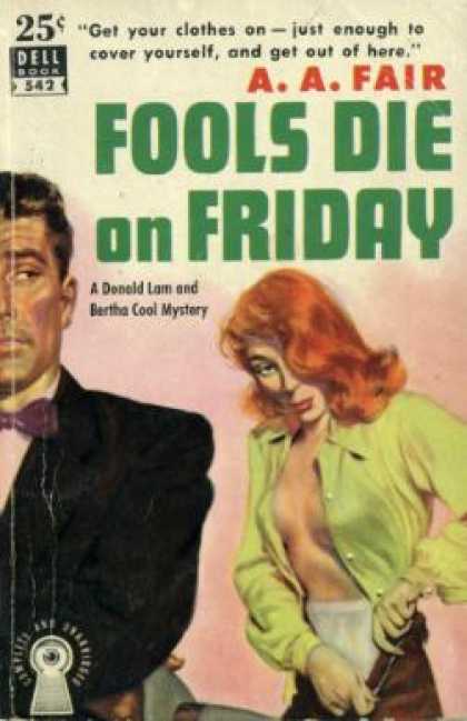 Dell Books - Fools Die On Friday :gardner