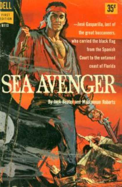 Dell Books - Sea Avenger - Jack Beater