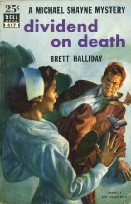 Dell Books - Dividend On Death (vintage Dell, #617) - Brett Halliday