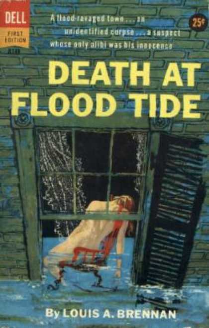 Dell Books - Death at Flood Tide - Louis A. Brennan