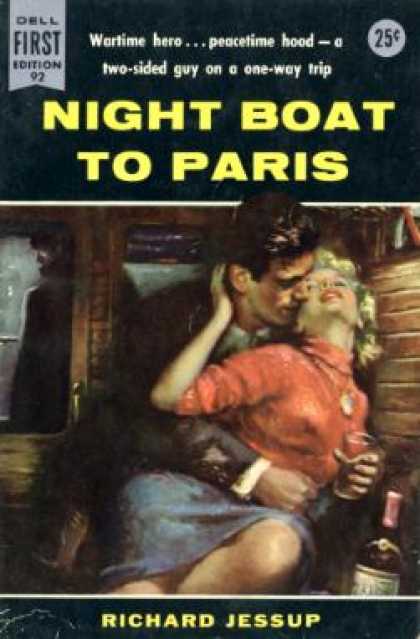 Dell Books - Night Boat To Paris - Richard Jessup