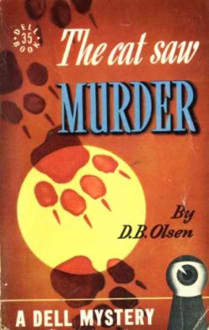 Dell Books - The Cat Saw Murder