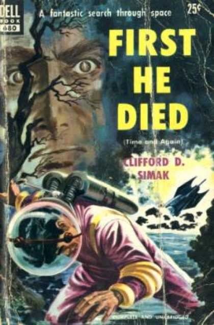 Dell Books - First He Died - Clifford D. Simak