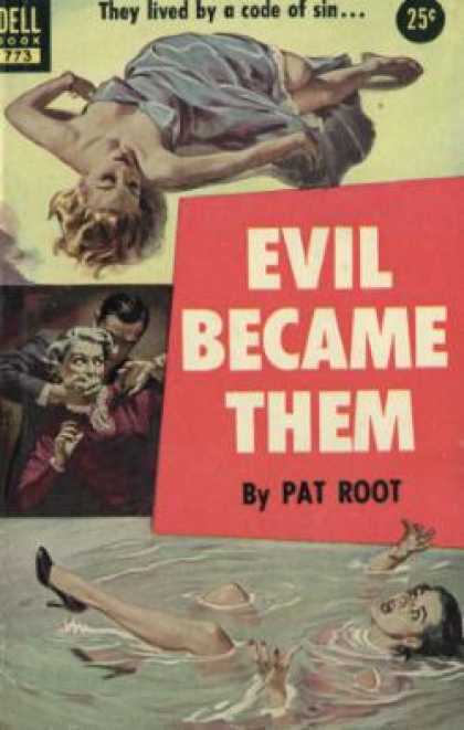 Dell Books - Evil Became Them - Pat Root