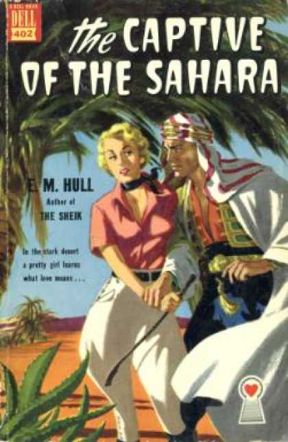 Dell Books - The Captive of the Sahara - E. M. Hull