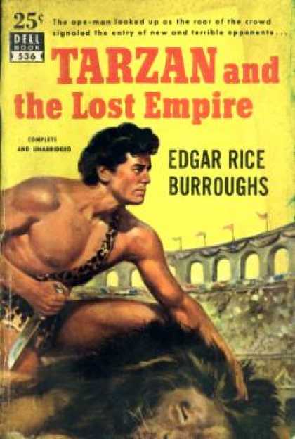Dell Books - Tarzan and the Lost Empire: (tarzan Novels, No. 12)