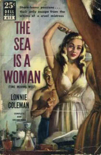 Dell Books - The Sea Is a Woman
