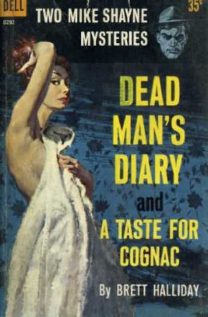 Dell Books - Dead Man's Diary and Taste for Cognac