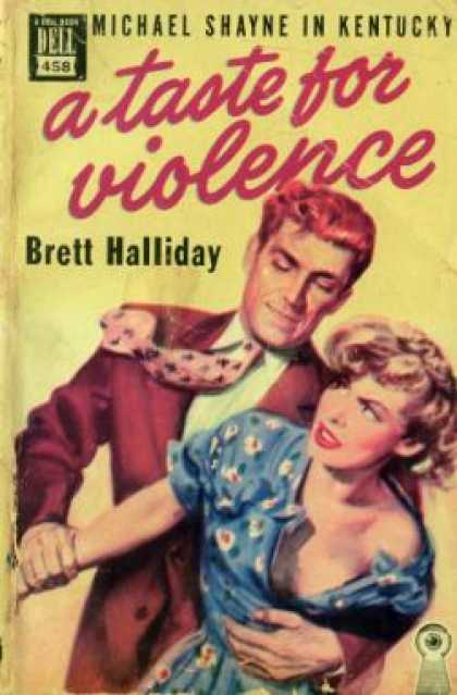Dell Books - A Taste for Violence - Brett Halliday