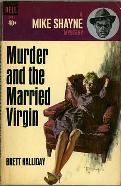 Dell Books - Murder and the Married Virgin - Brett Halliday