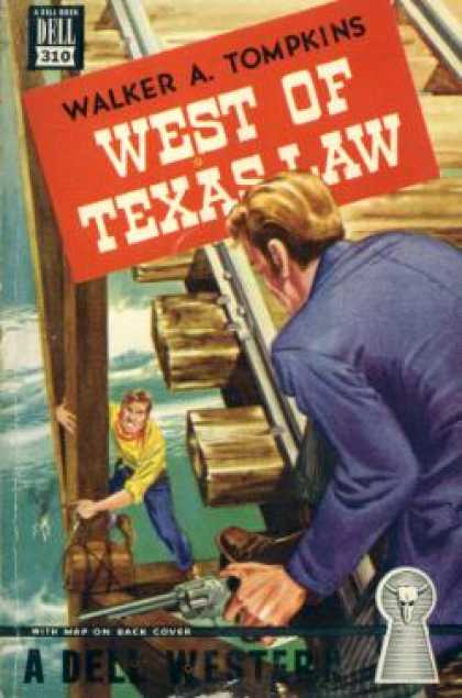 Dell Books - West of Texas Law