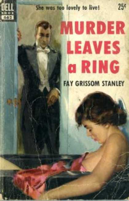Dell Books - Murder Leaves a Ring - Fay Grissom Stanley