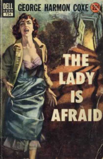 Dell Books - The Lady Is Afraid - George Harmon Coxe