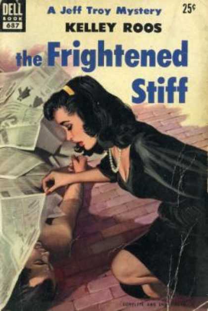 Dell Books - The Frightened Stiff - Kelley Roos