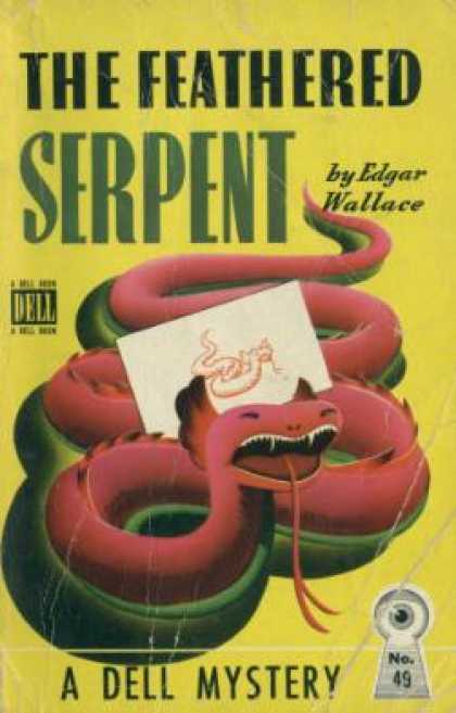 Dell Books - The Feathered Serpent - Edgar Wallace