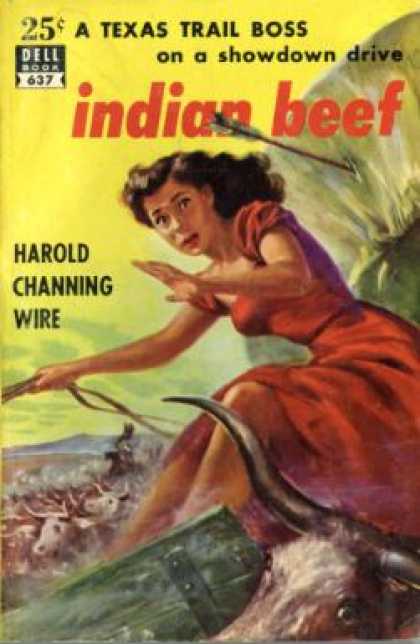 Dell Books - Indian Beef - Harold Channing Wire