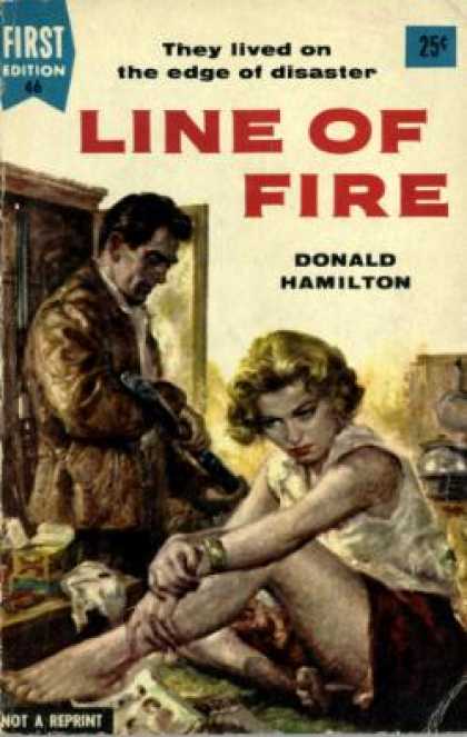 Dell Books - Line of Fire - Donald Hamilton