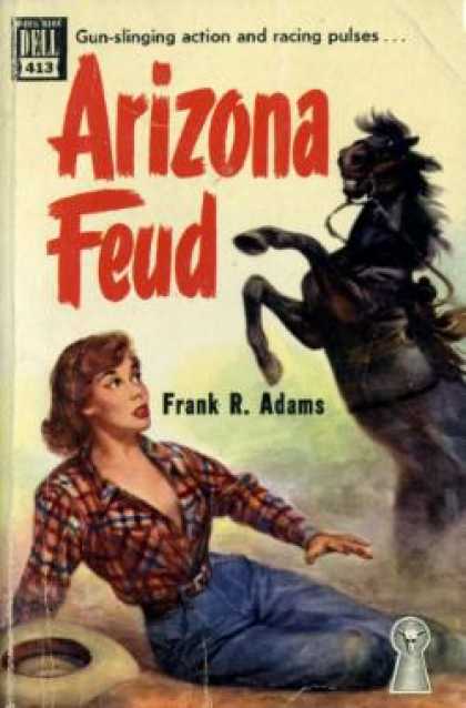 Dell Books - Arizona Feud - Frank Adams