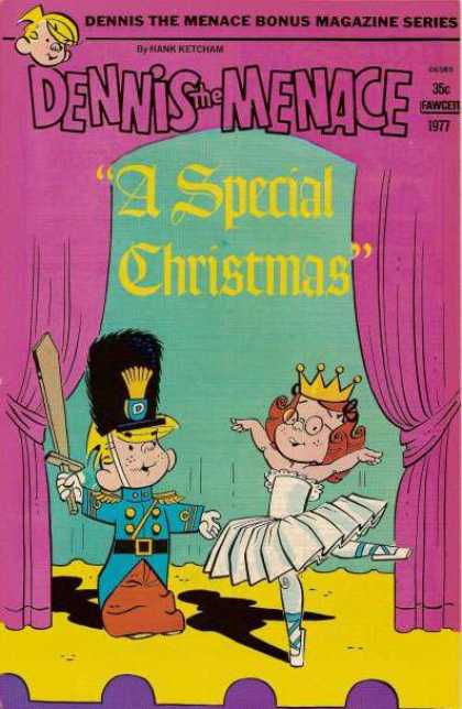 Dennis the Menace Bonus Magazine 170 - Margaret Wade - Holidays - Christmas - On Stage - Theatre