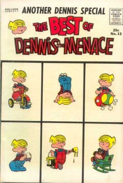 Dennis the Menace Special 13 - Tri-cycle - Handstand - Painting - Rocking Chair - Sandwhich