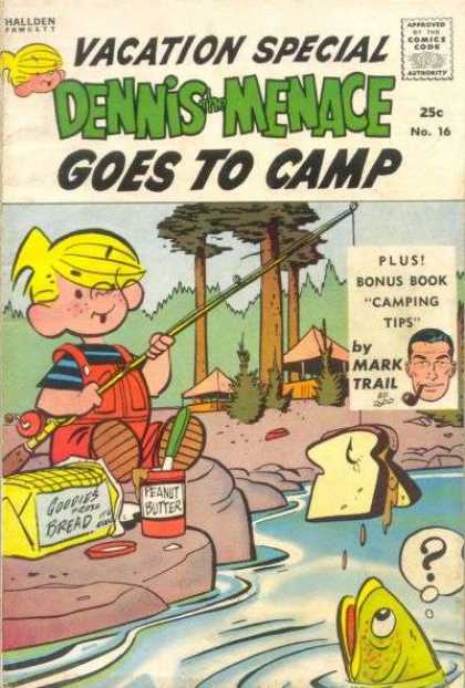 Dennis the Menace Special 16 - Vacation - Goes To Camp - Mark Trail - Camping Tips - Fishing
