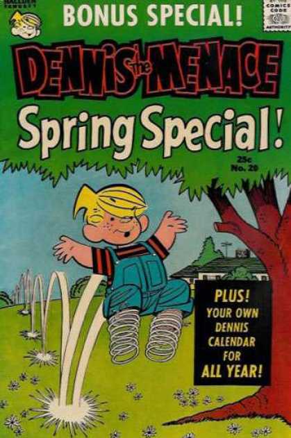 Dennis the Menace Special 20 - Dennis - Park - Trees - Springs - Bouncing