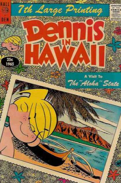 Dennis the Menace Special 30 - Hawaii - Hall Den - 1965 - 25 Cents - Blonde