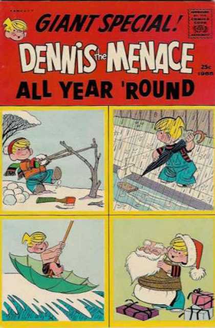 Dennis the Menace Special 31 - Giant - Special - Umbrella - Santa Claus - Rain