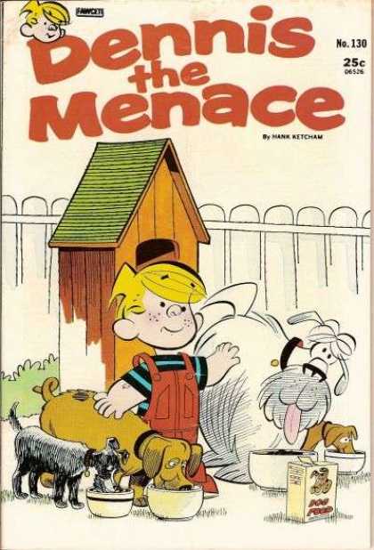Dennis the Menace 130 - Dennis - Menace - Dog House - Dog Food - Garden