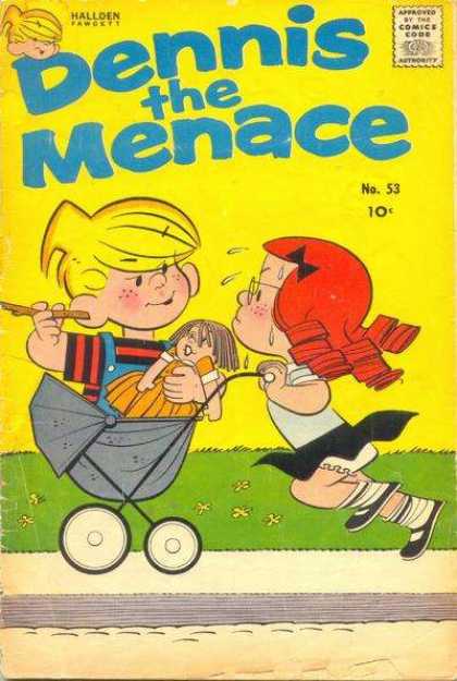 Dennis the Menace 53 - Stroller - Carry - Doll - Push - Shade