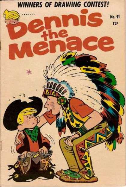 Dennis the Menace 91 - Menace - Willson - Contest - No 91 - Cowboy