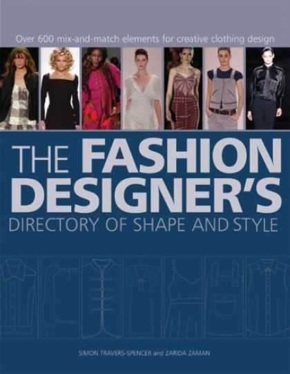 Design Books - The Fashion Designer's Directory of Shape and Style: Over 500 Mix-and-Match Elem