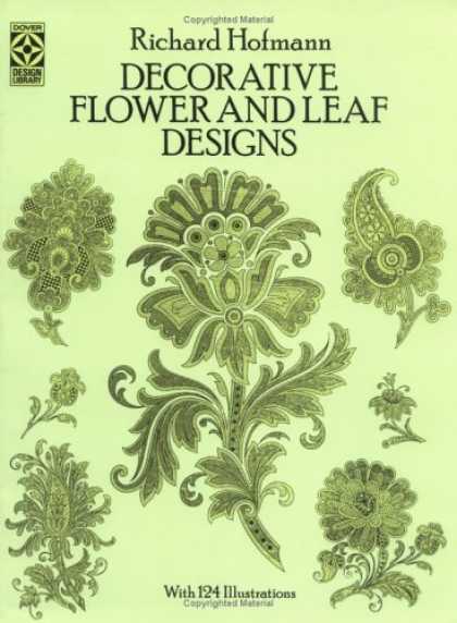 Design Books - Decorative Flower and Leaf Designs (Dover Design Library)