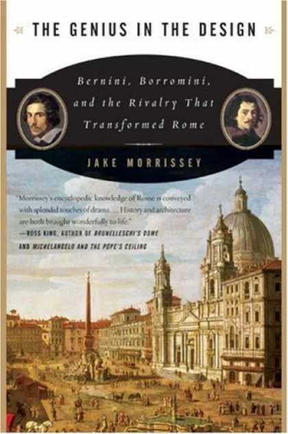 Design Books - The Genius in the Design: Bernini, Borromini, and the Rivalry That Transformed R