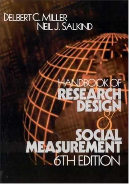 Design Books - Handbook of Research Design and Social Measurement