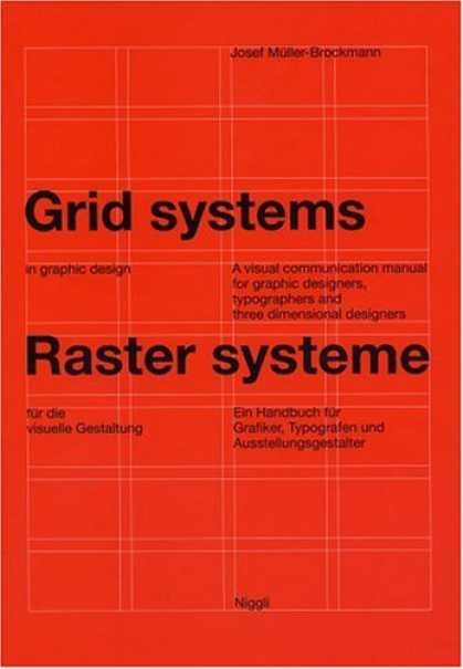 Design Books - Grid Systems in Graphic Design/Raster Systeme Fur Die Visuele Gestaltung (German