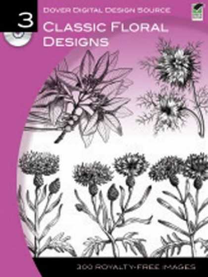 Design Books - Dover Digital Design Source #3: Classic Floral Designs