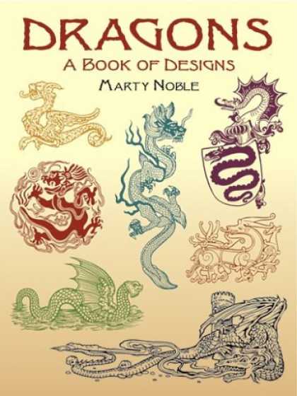Design Books - Dragons: A Book of Designs (Dover Pictorial Archive Series)
