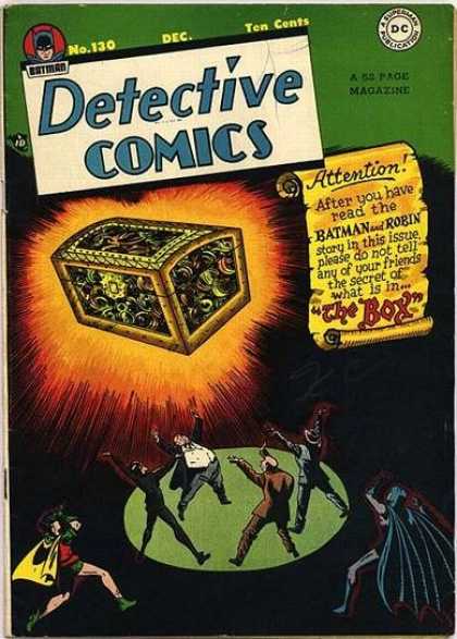 Detective Comics 130 - Batman - Robin - Box - Penguin - Dc - Bob Kane