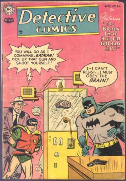 Detective Comics 210 - Batman - Robin - Brain