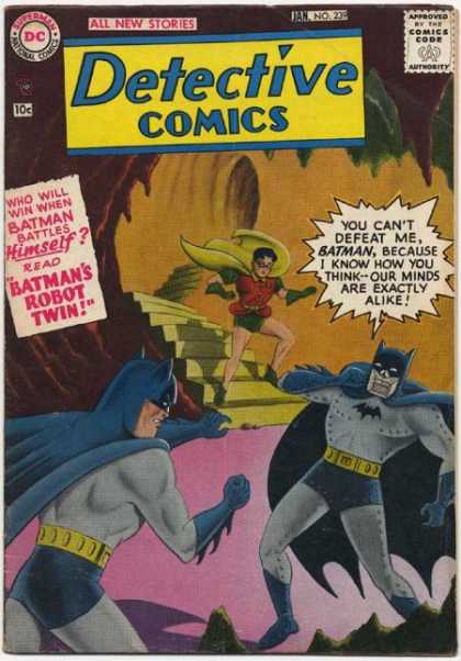 Detective Comics 239 - Batman - Robin - Robot - Doppelganger - Dc - Jack Adler, Sheldon Moldoff