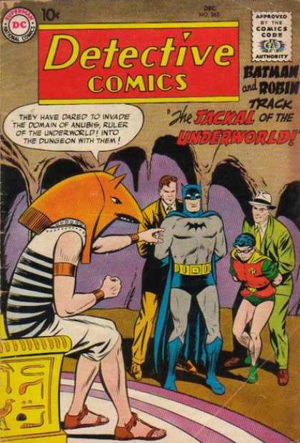Detective Comics 262 - Batman - Cave - Robin - Jackal - Underworld