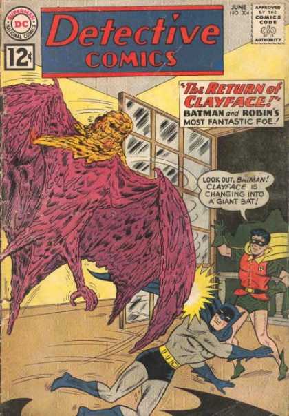 Detective Comics 304 - Clayface - Batman - Robin - Sheldon Moldoff